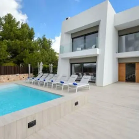 Emyla New Modern 5 Min From Pacha Βίλα Santa Eulària des Riu